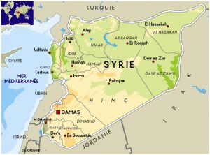 syrie-carte-de-syrie-alep-damas-homs-lattaquie-hama-ar-raqqa-deir-ez-zor-al-hasaka-liban-israel-jordanie-turquie-irak-moyen-orient